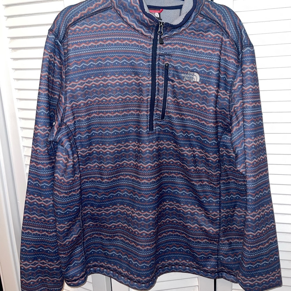 The North Face pull over half zip sweater